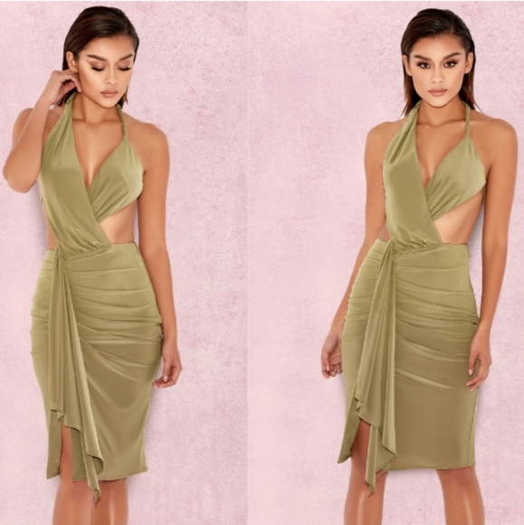 House of CB Dresses & Skirts - Green House of CB Dress